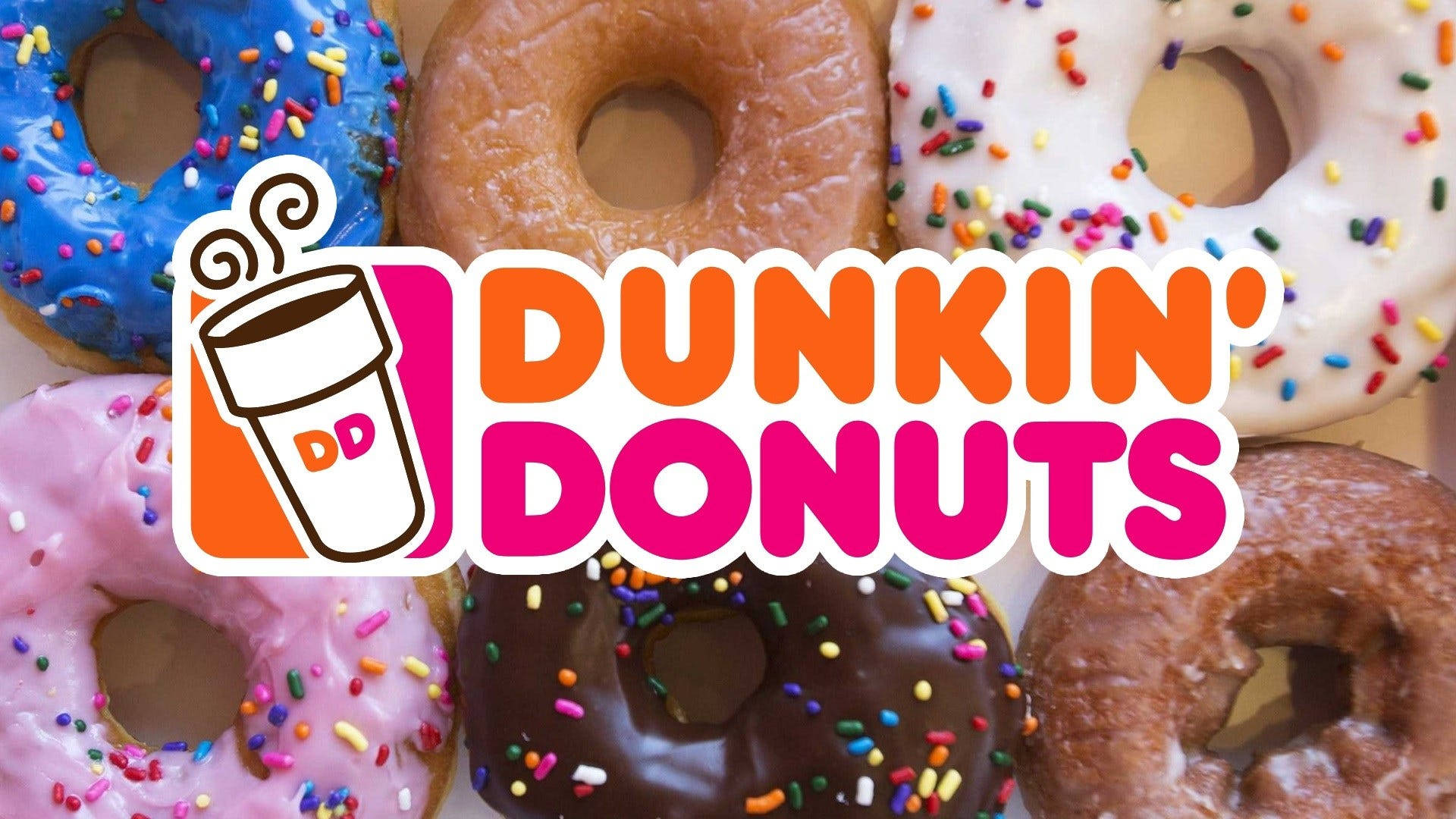 Dunkin Donuts Sweet Treats Background