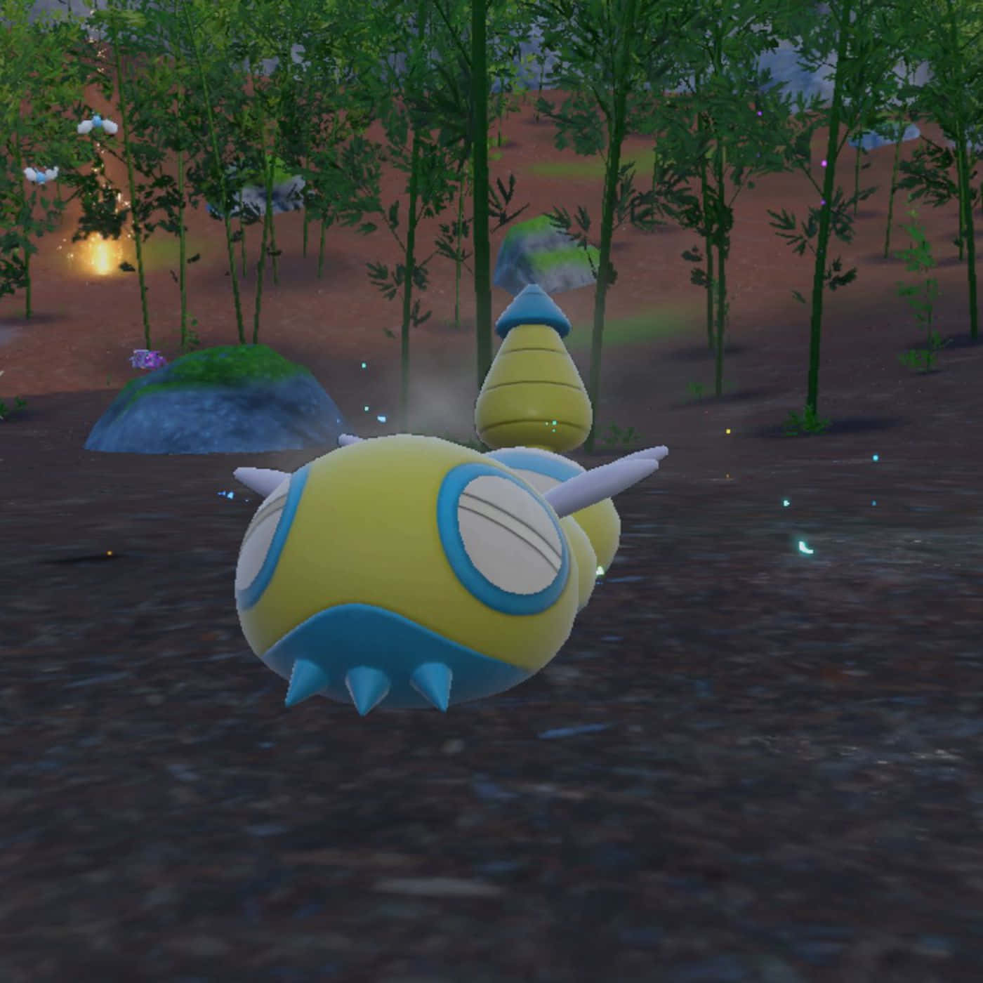 Dunsparce In Garden Background