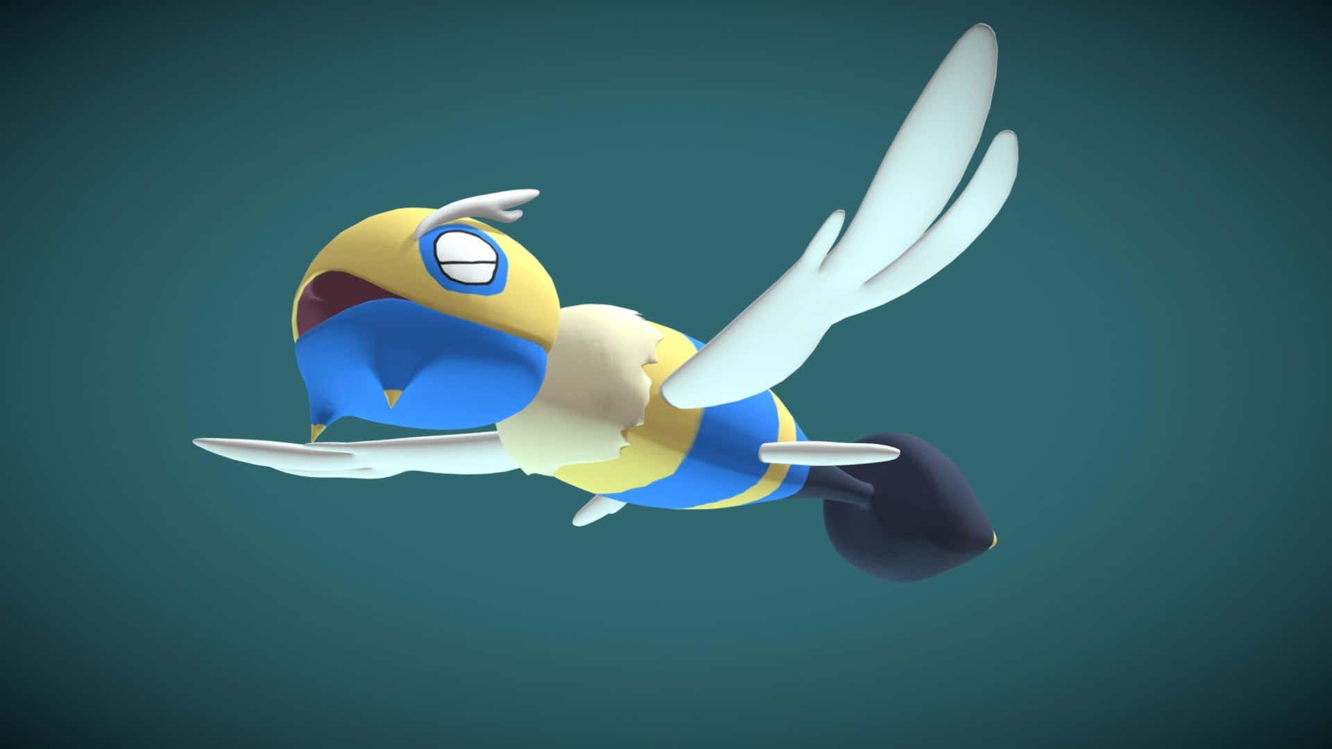 Dunsparce With Spread Wings Background
