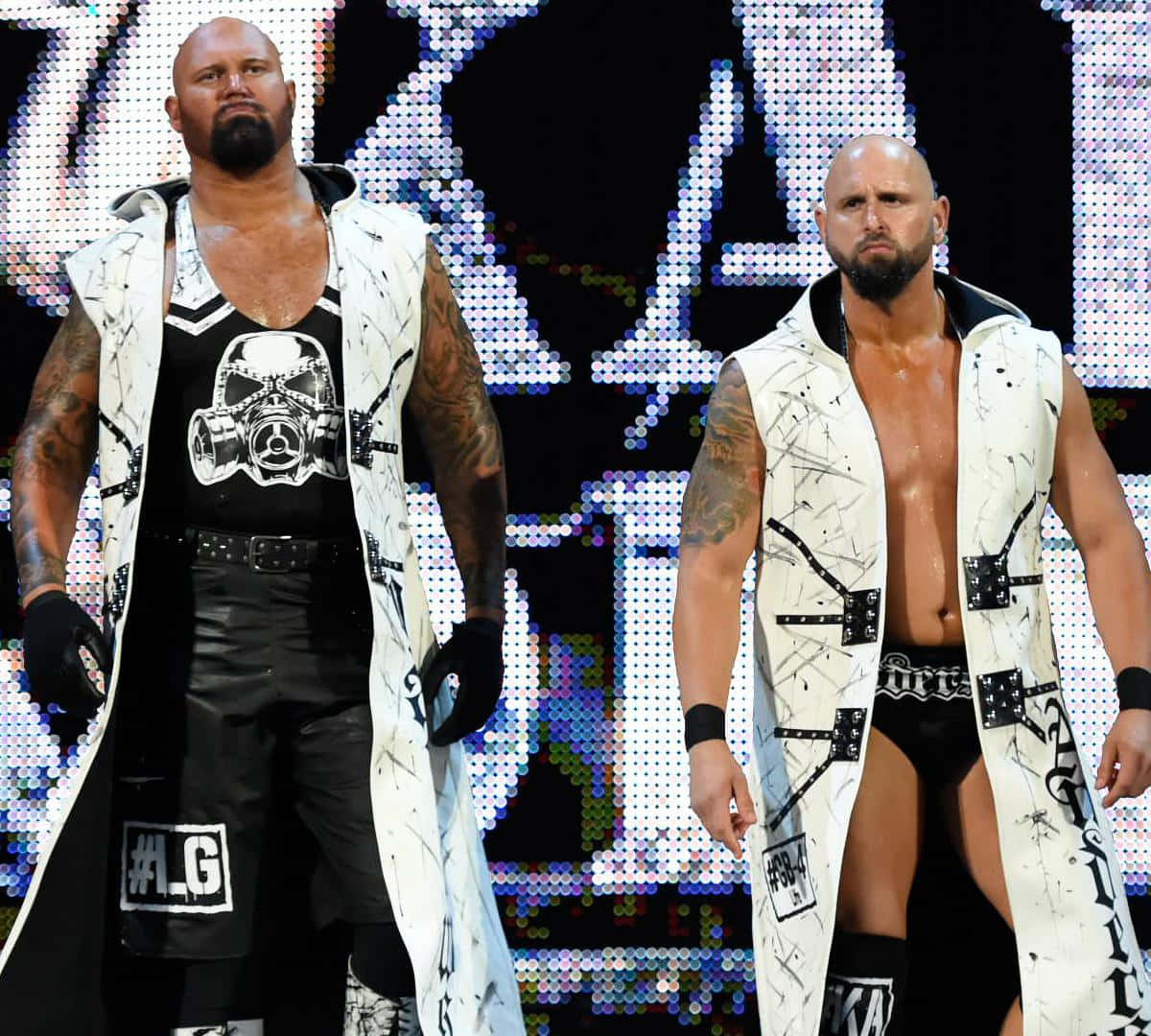 Duo With Karl Anderson & Rockey Romero Background