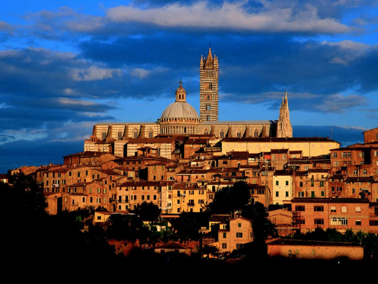 Duomo Di Siena And Brick Houses