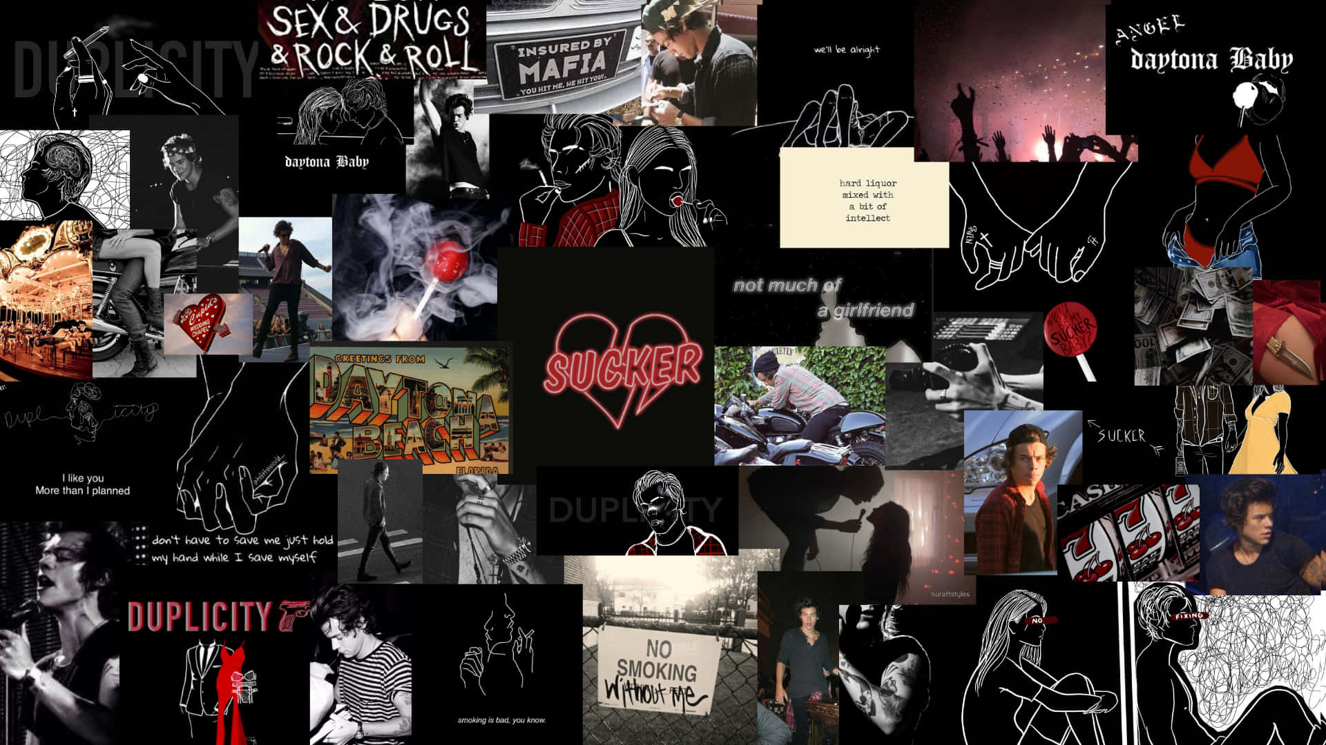 Duplicitous People Aesthetic Desktop