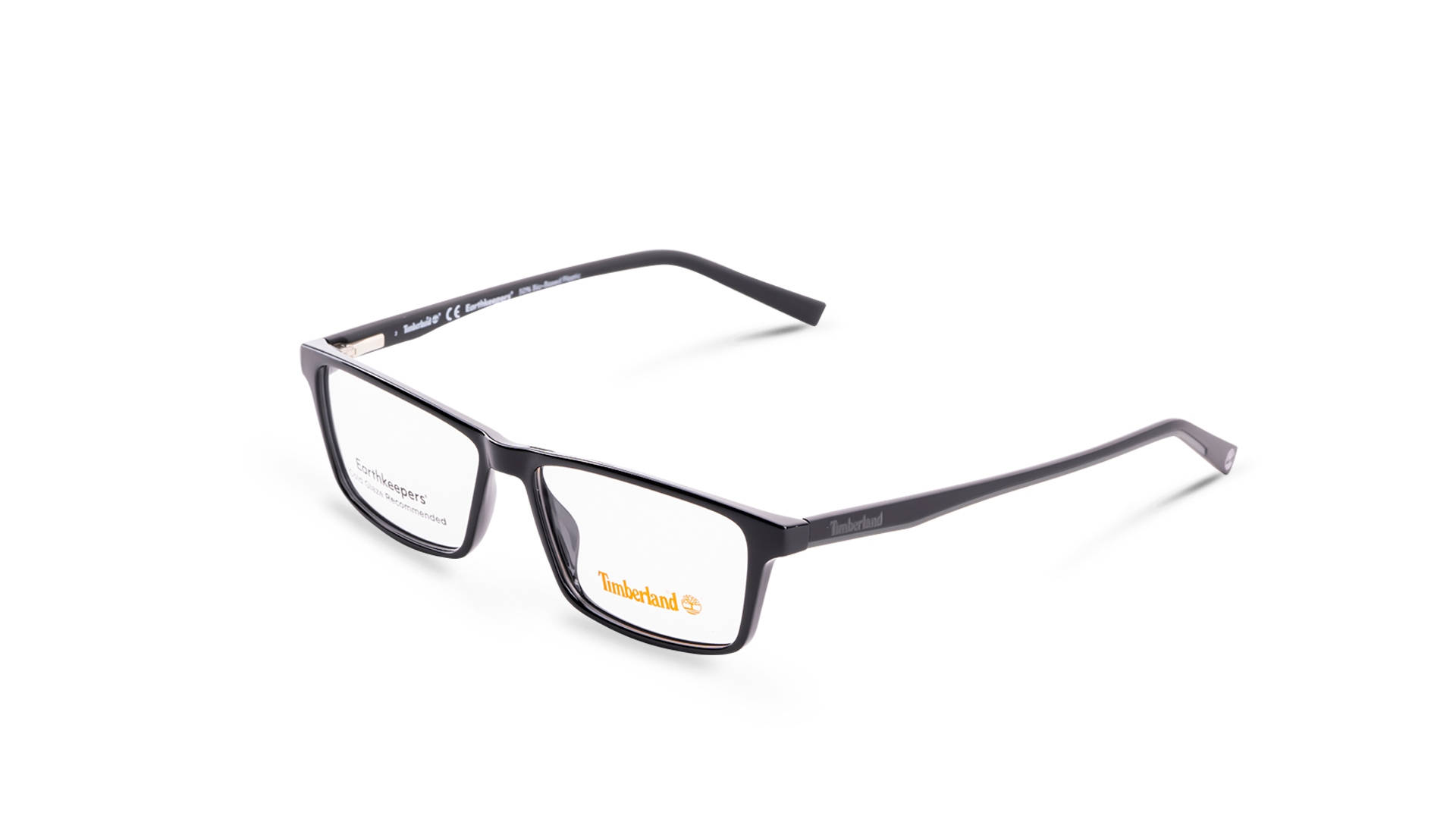 Durable Timberland Eyeglasses With Clear Lenses Background