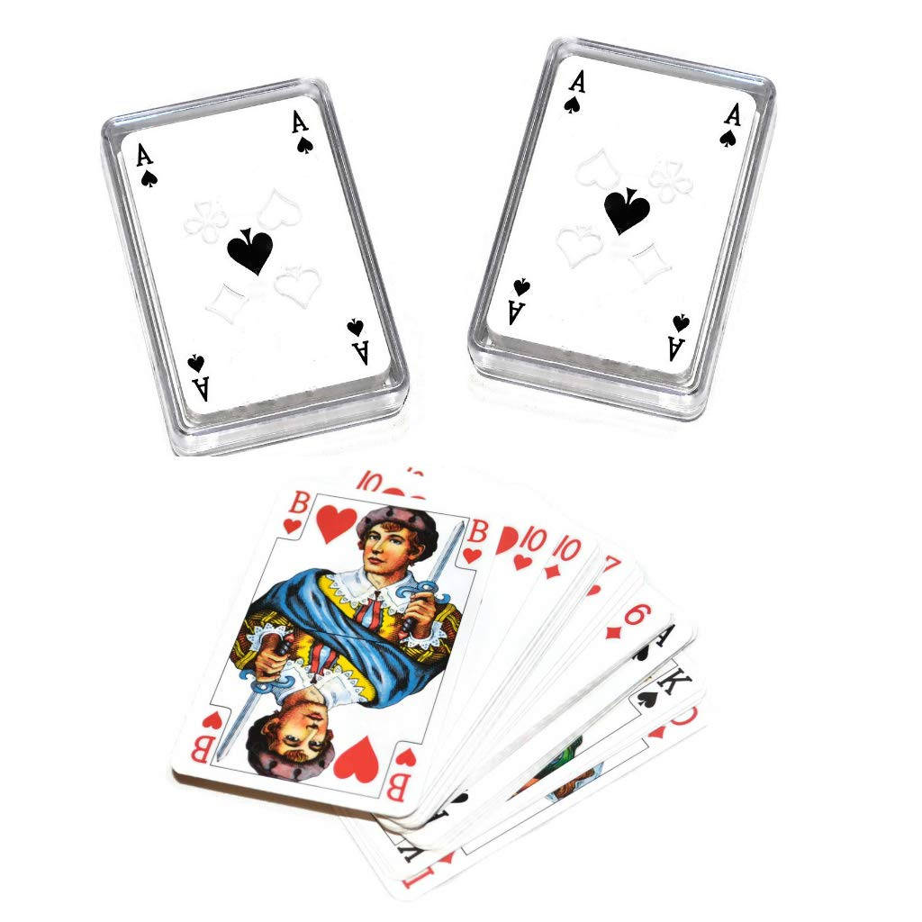 Durak Cards In White