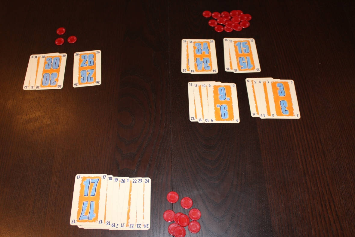 Durak Cards With Red Chips