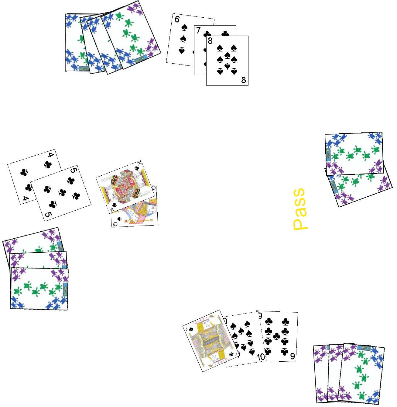 Durak Game Table Background