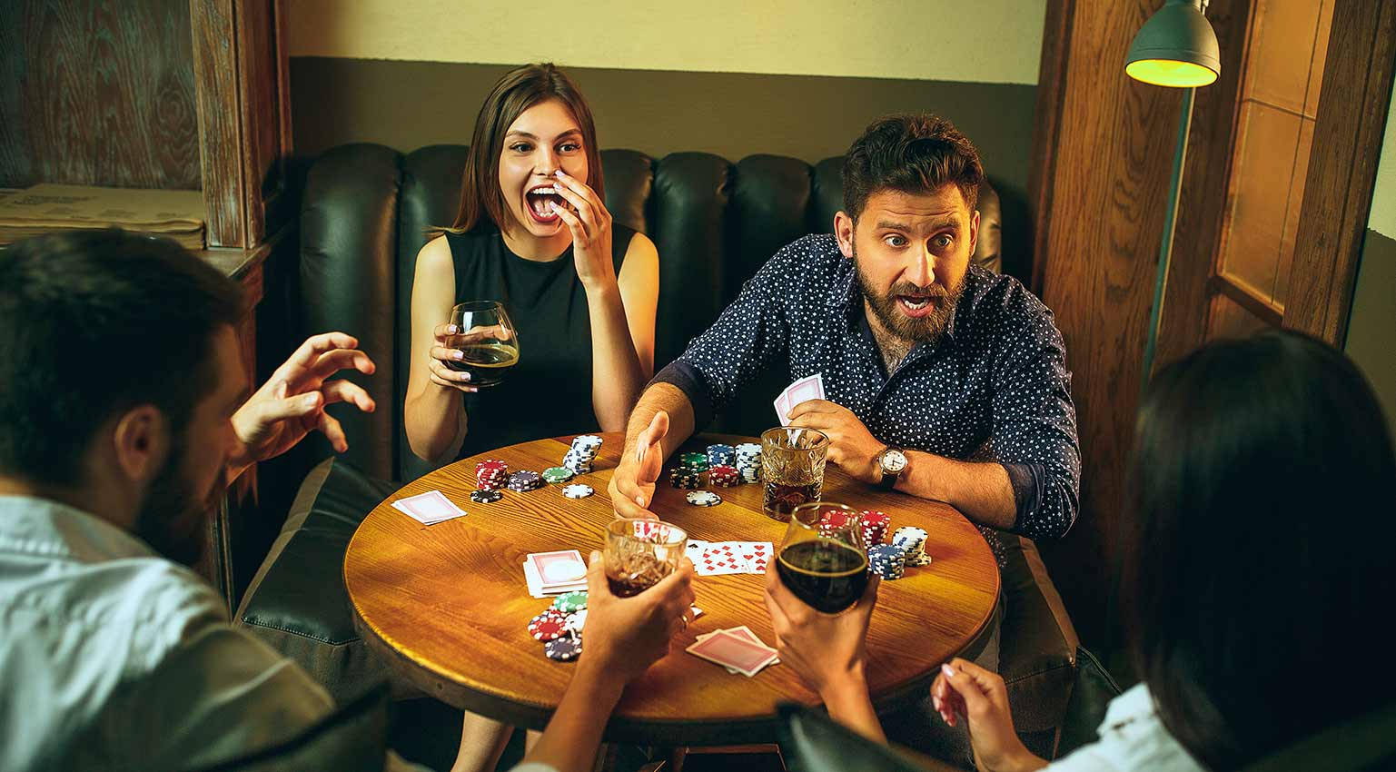 Durak Players Drinking Beer