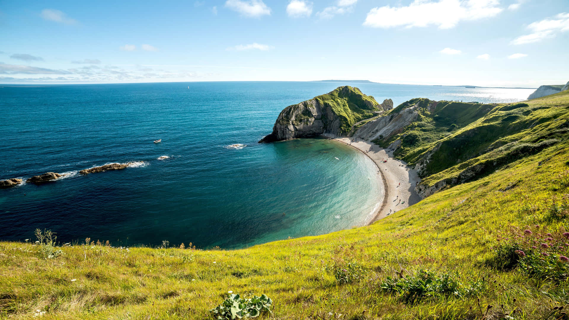 Durdle Door Coast Background