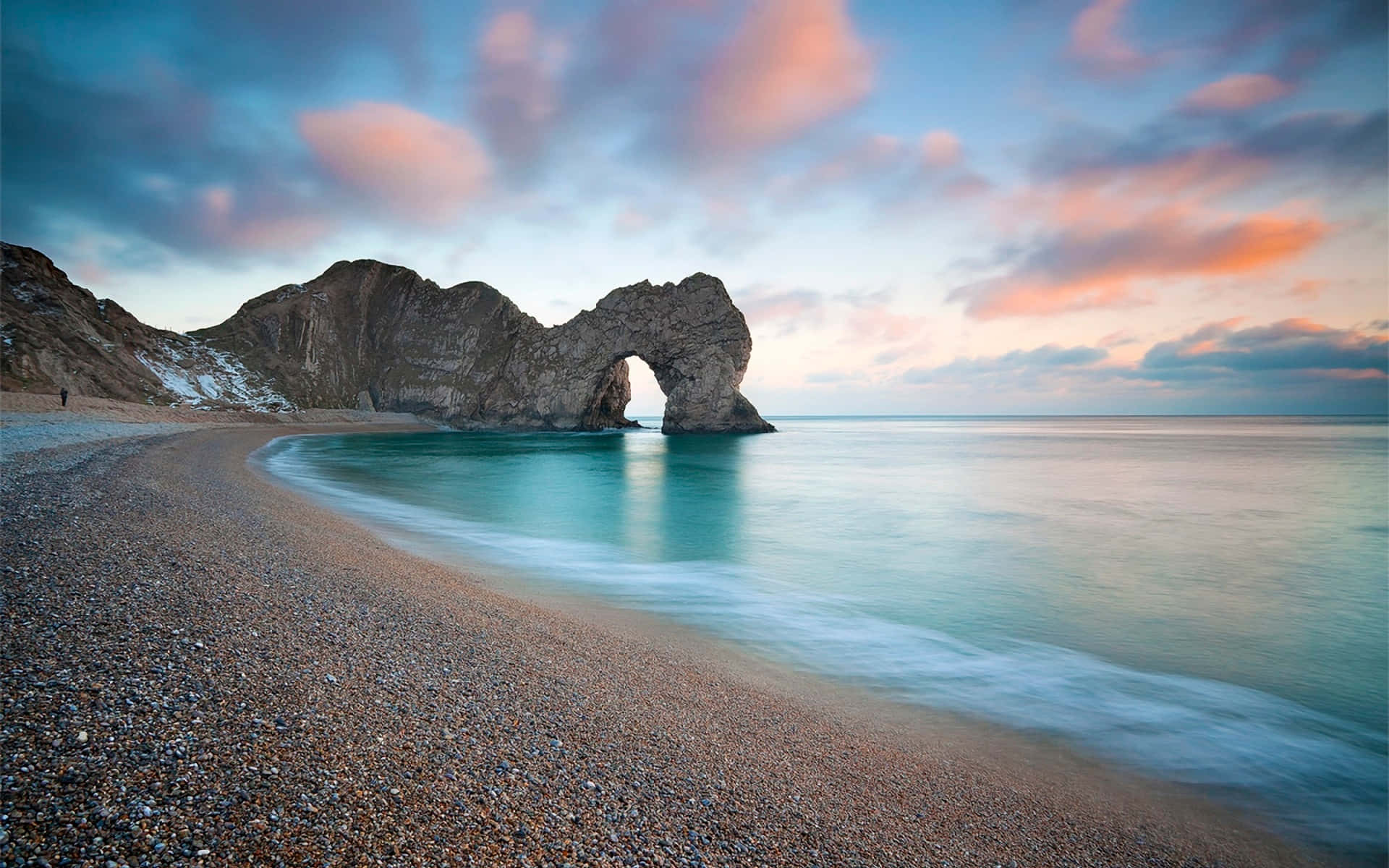 Durdle Door Sea Cliff Jurassic Coast