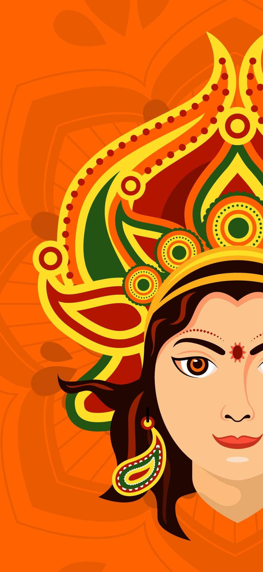 Durga Devi Illustration