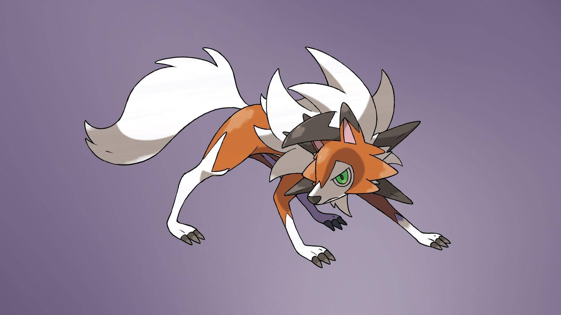 Dusk Lycanroc Purple