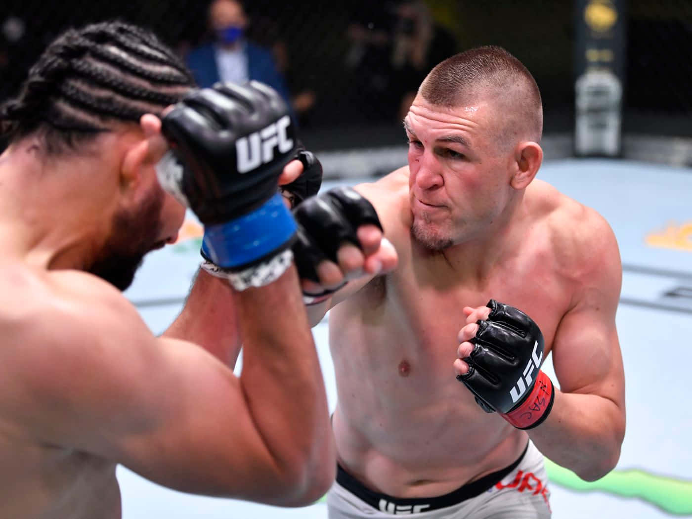 Dustin Jacoby Punching Justin Ledet Background