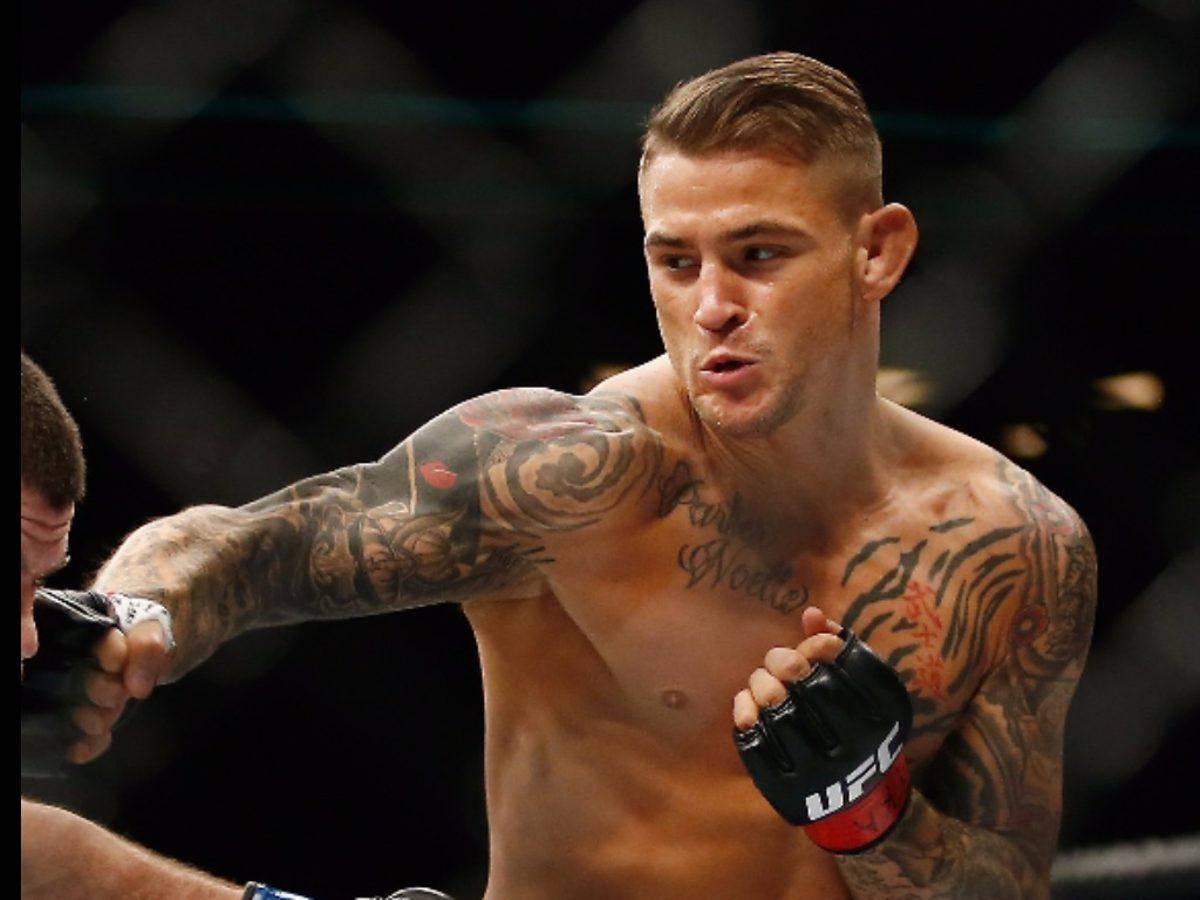 Dustin Poirier Confident Punch