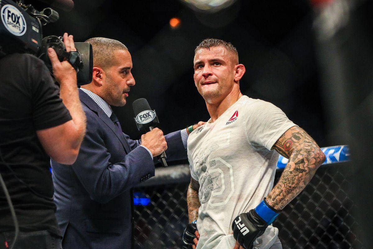 Dustin Poirier Interview Background