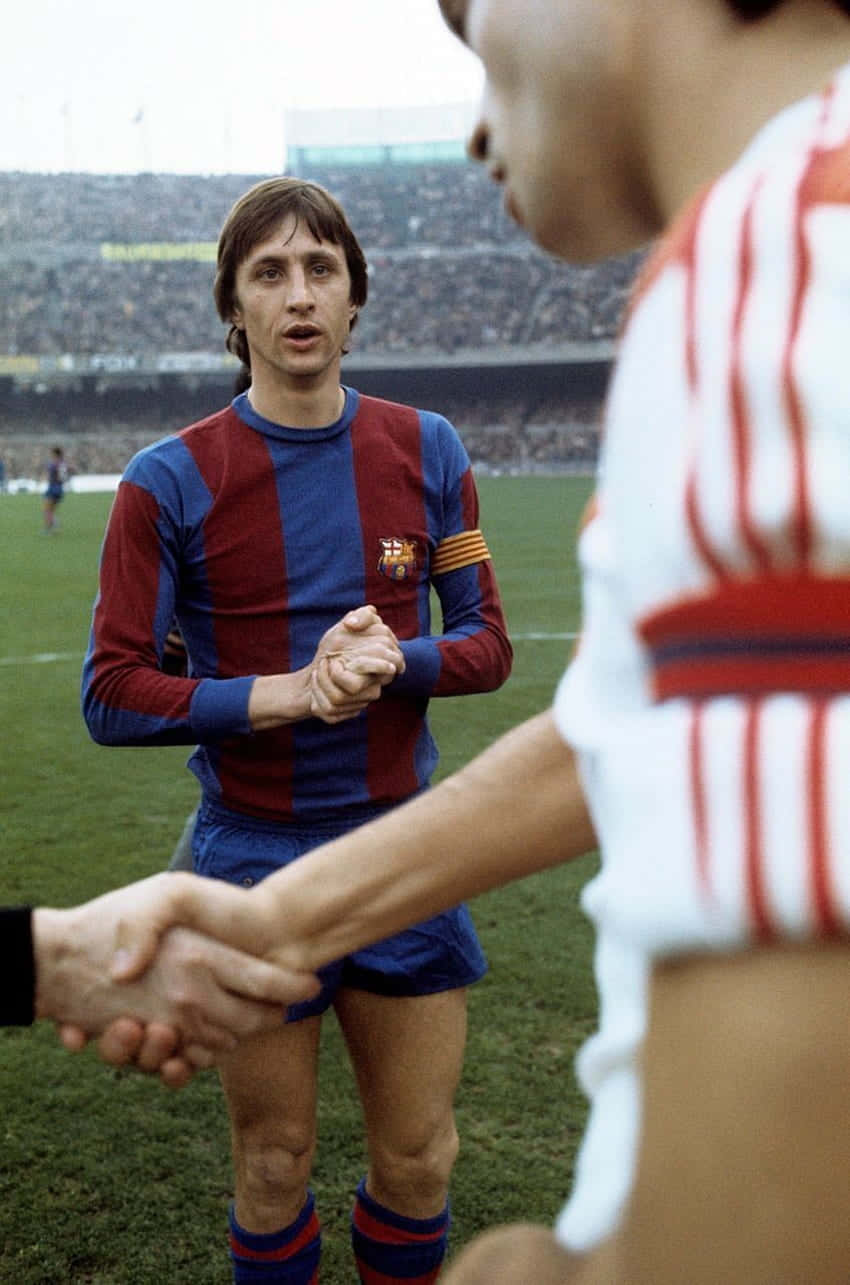 Dutch Johan Cruyff Fc Barcelona
