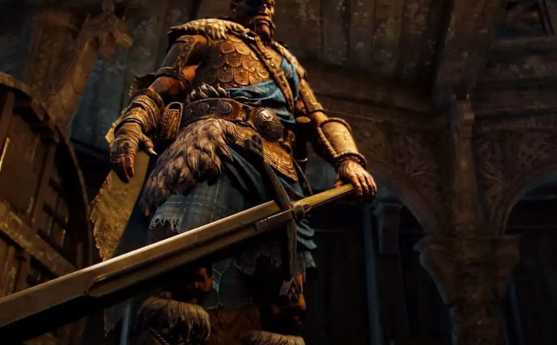 Duty Defined: The Highlanders Of For Honor Background
