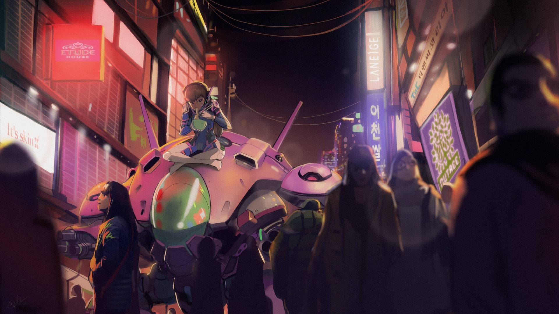 Dva In The City Background