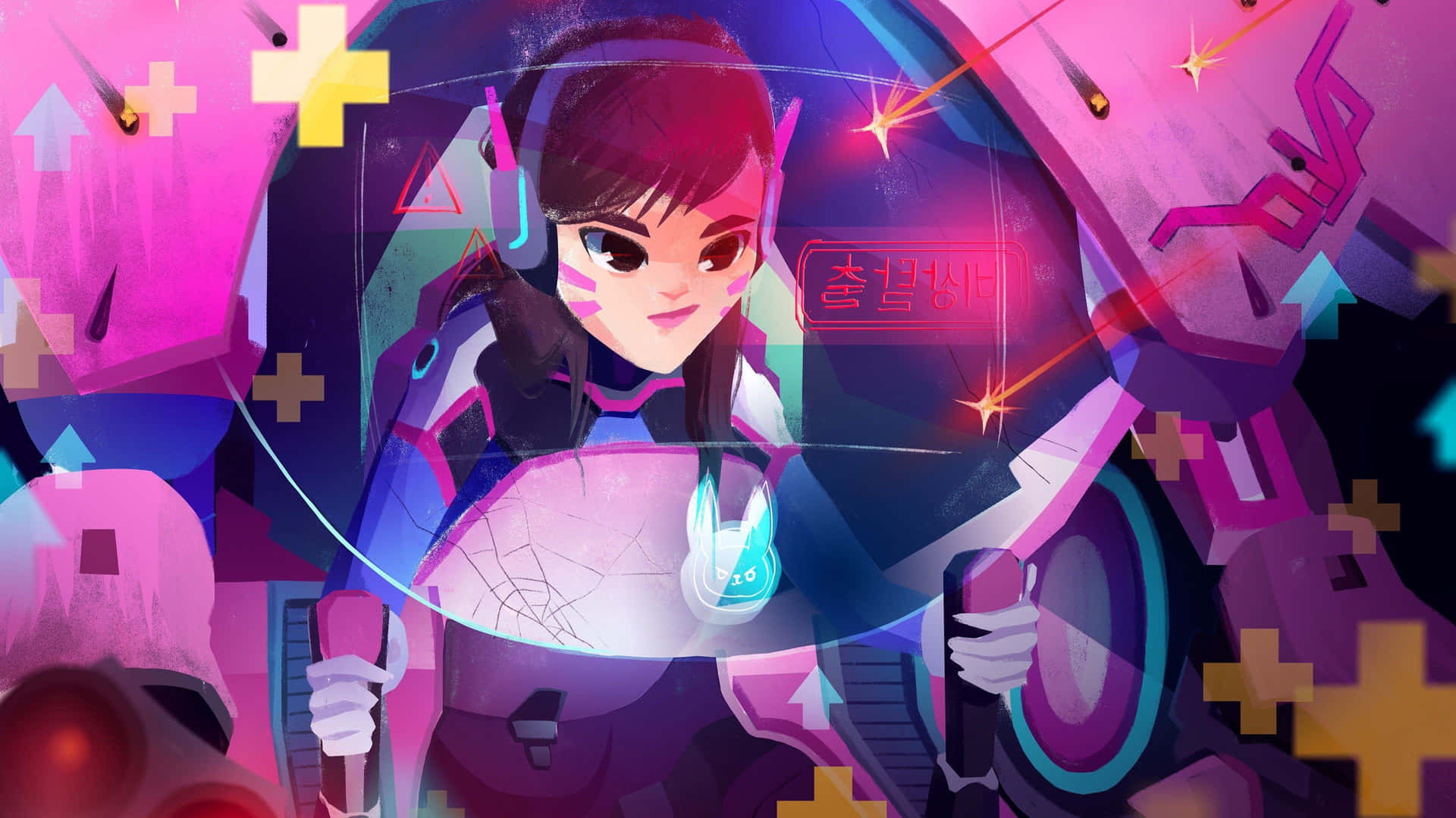 Dva Overwatch Fanart