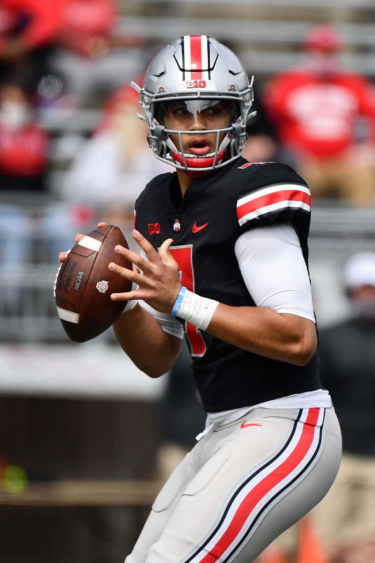 Dwayne Haskins, Quarterback For The Washington Redskins Background