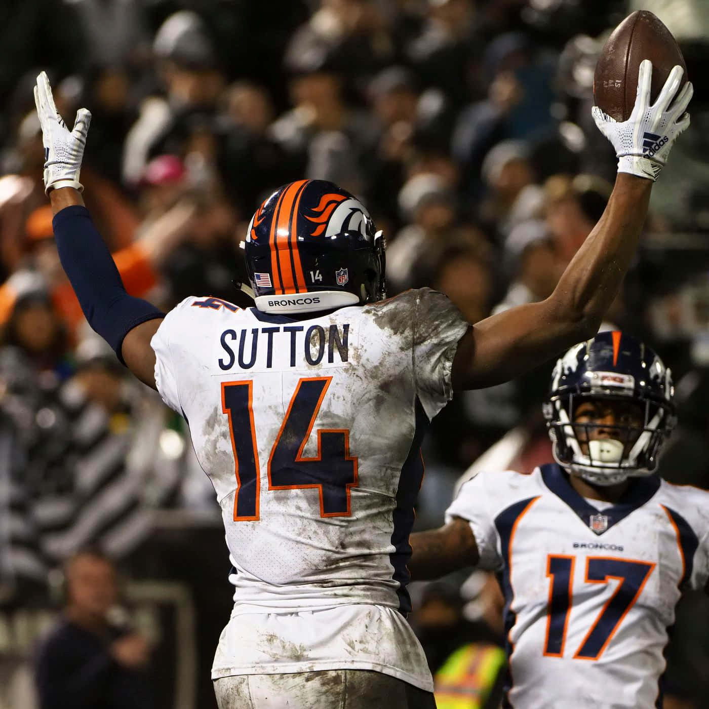 Dwayne Haskins Sutton Celebrating Background