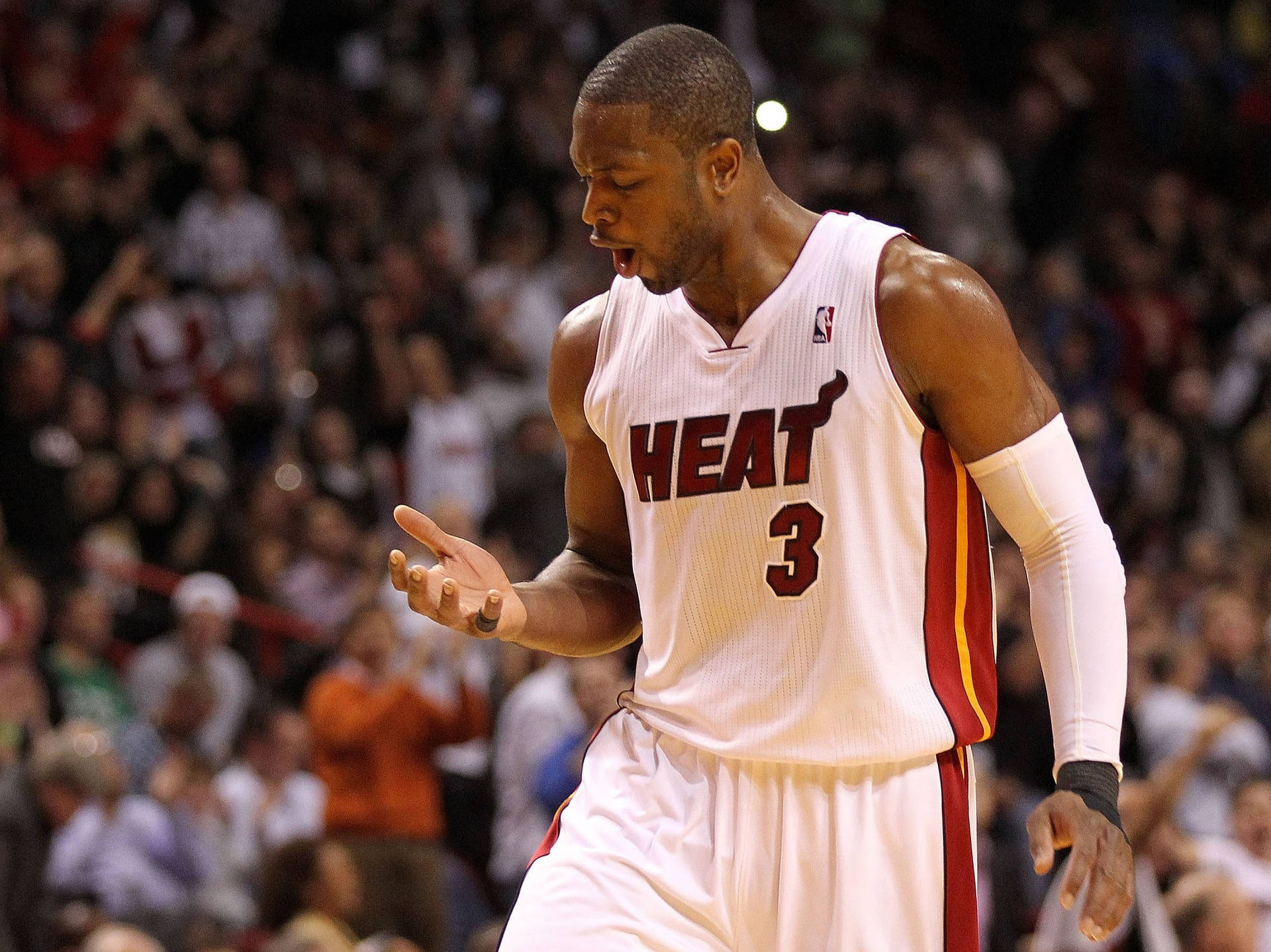 Dwayne Wade From Miami Heat Background