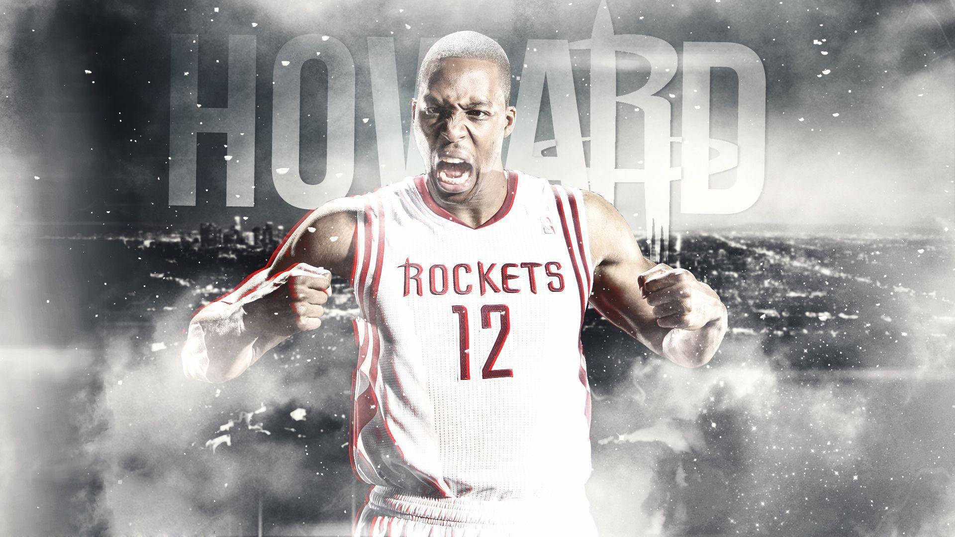 Dwight Howard Nba Houston Rockets 12 Background