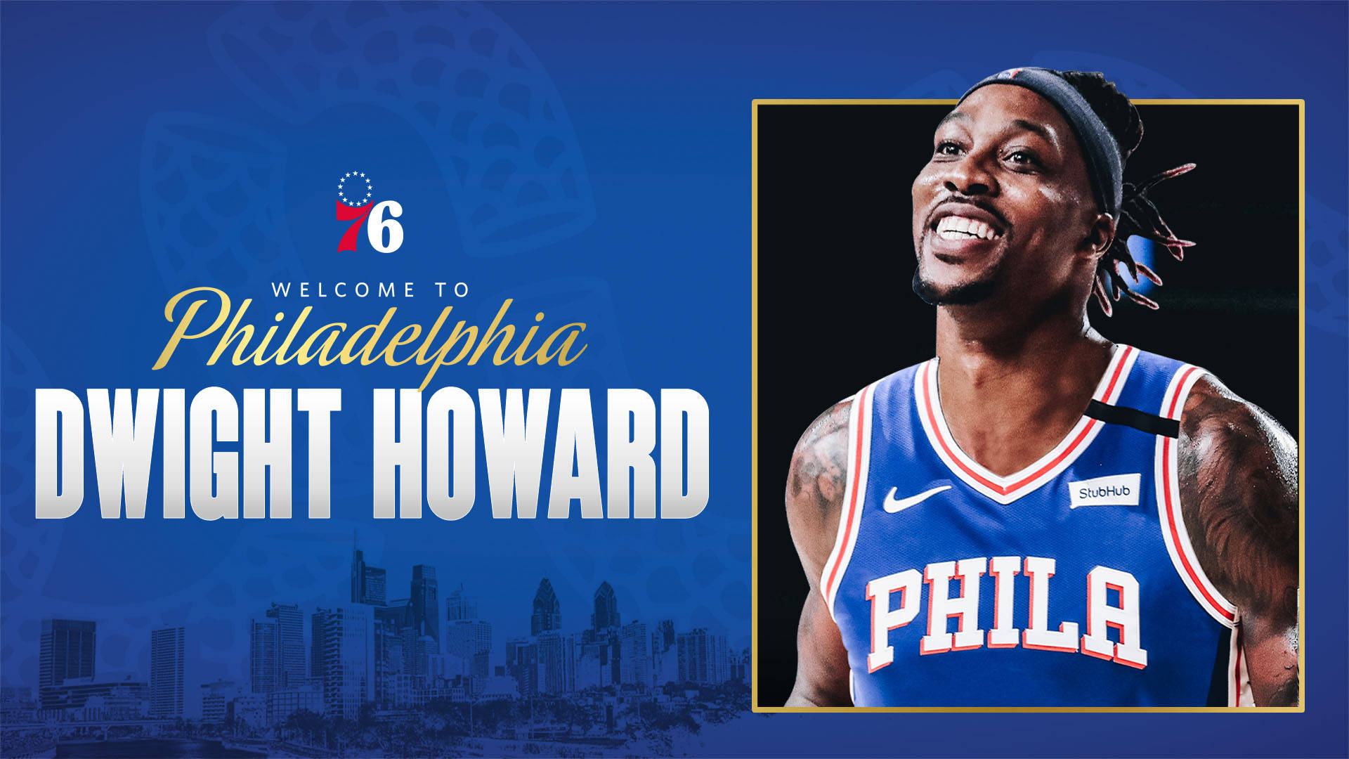 Dwight Howard Nba Philadelphia 76ers Background