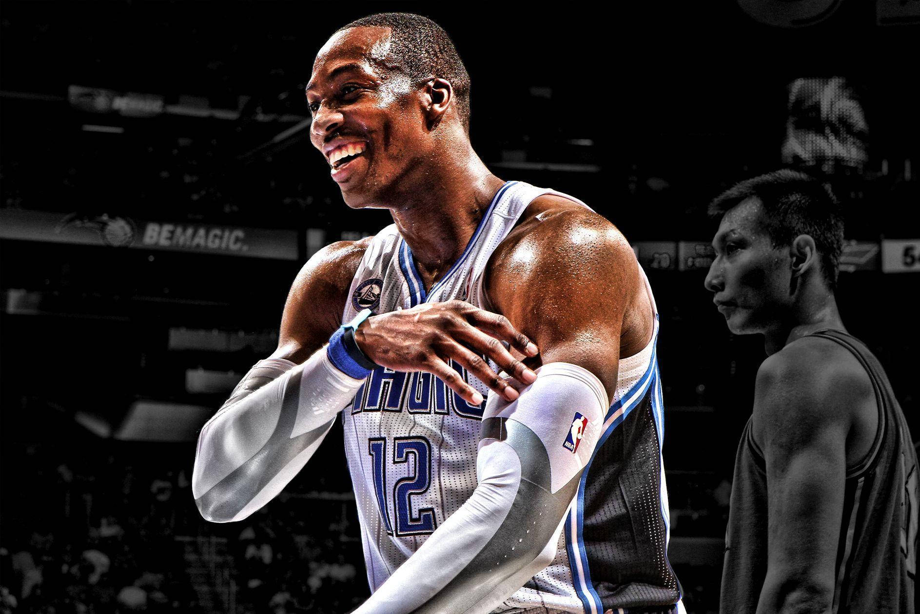 Dwight Howard Orlando Magic Smiling Photography