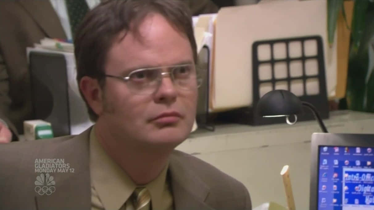 Dwight Schrute Of The American Series The Office Background