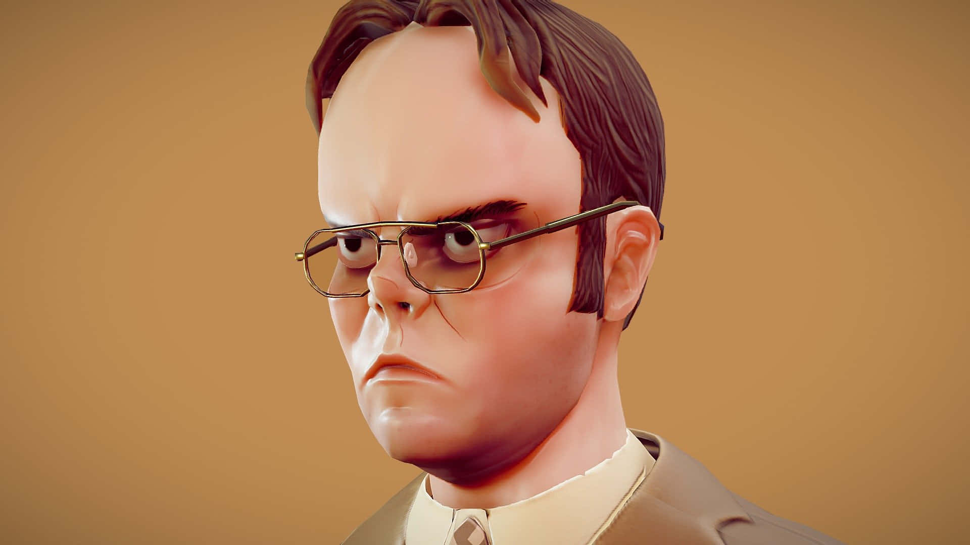 Dwight Schrute - The Hero Of The Office Background