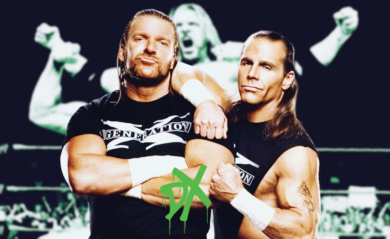 Dx Shawn Michaels Triple H Background