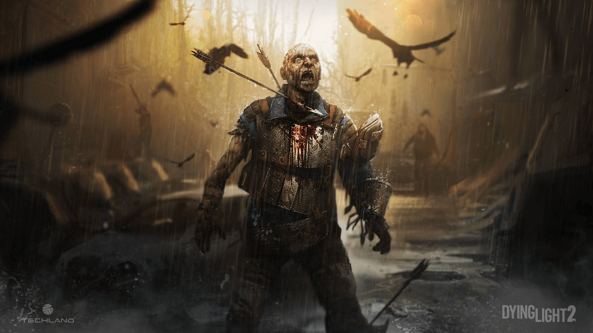 Dying Light 2 Crows Background