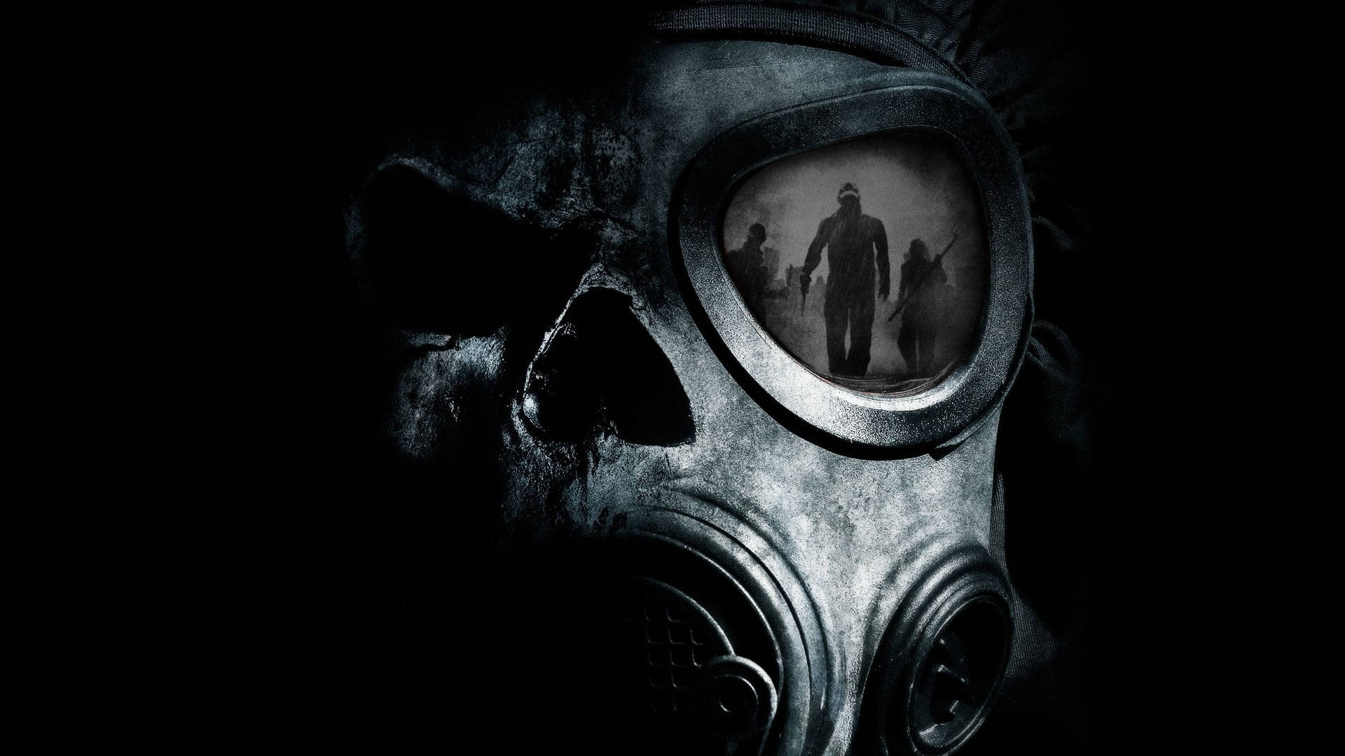Dying Light Gas Mask Background