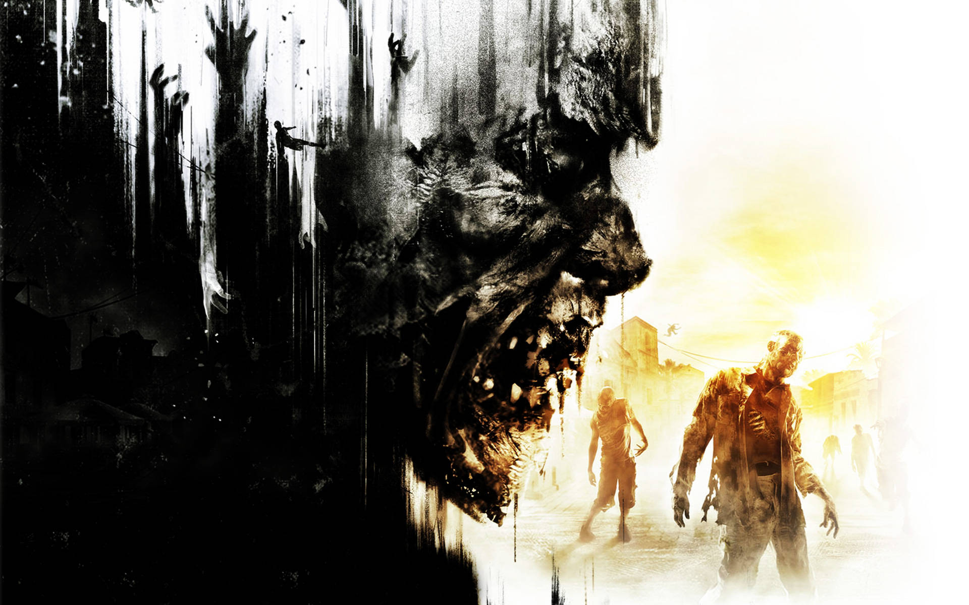 Dying Light Zombies Art Background