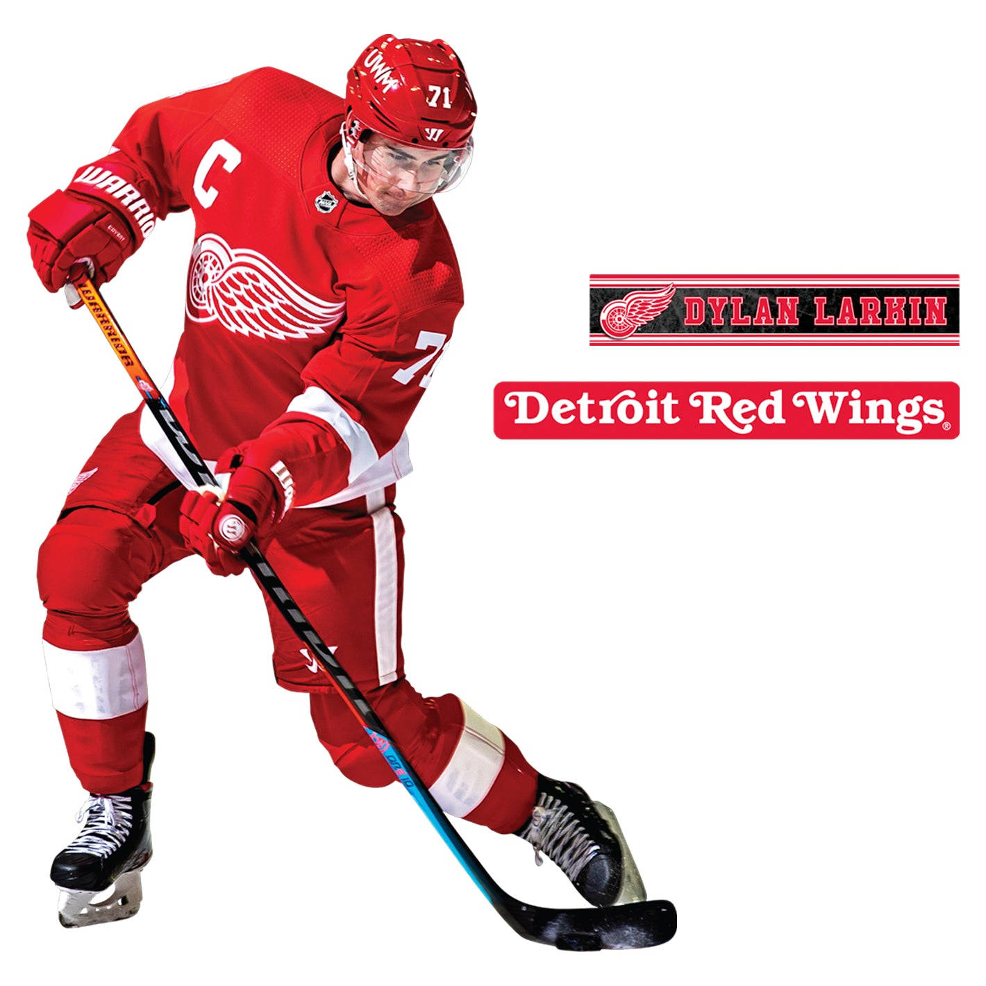 Dylan Larkin Detroit Red Wings Poster Background