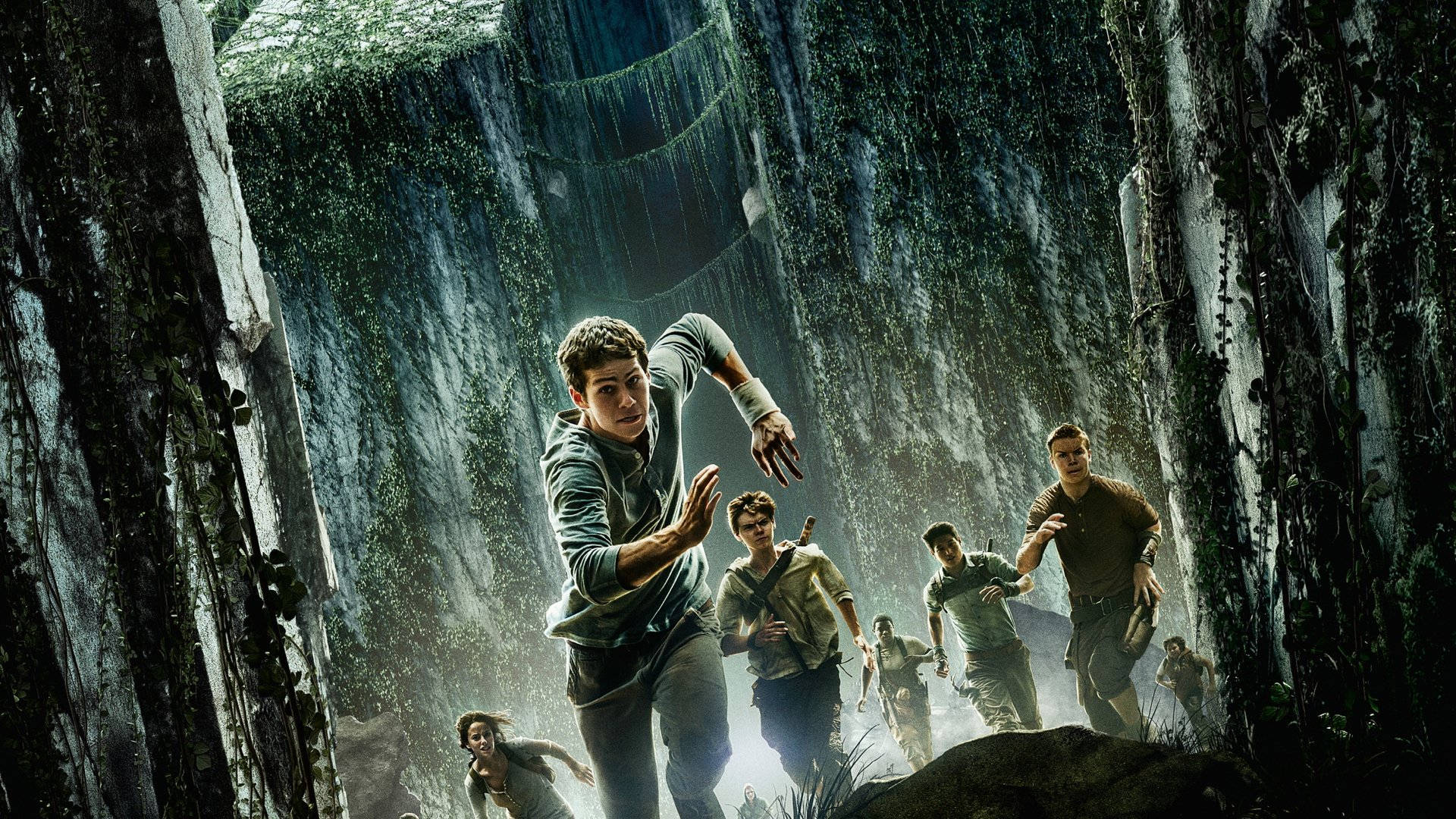 Dylan O'brien In The Maze Background