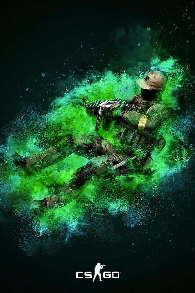 Dynamic Action Of Cs: Go Mobile Gaming Experience Background