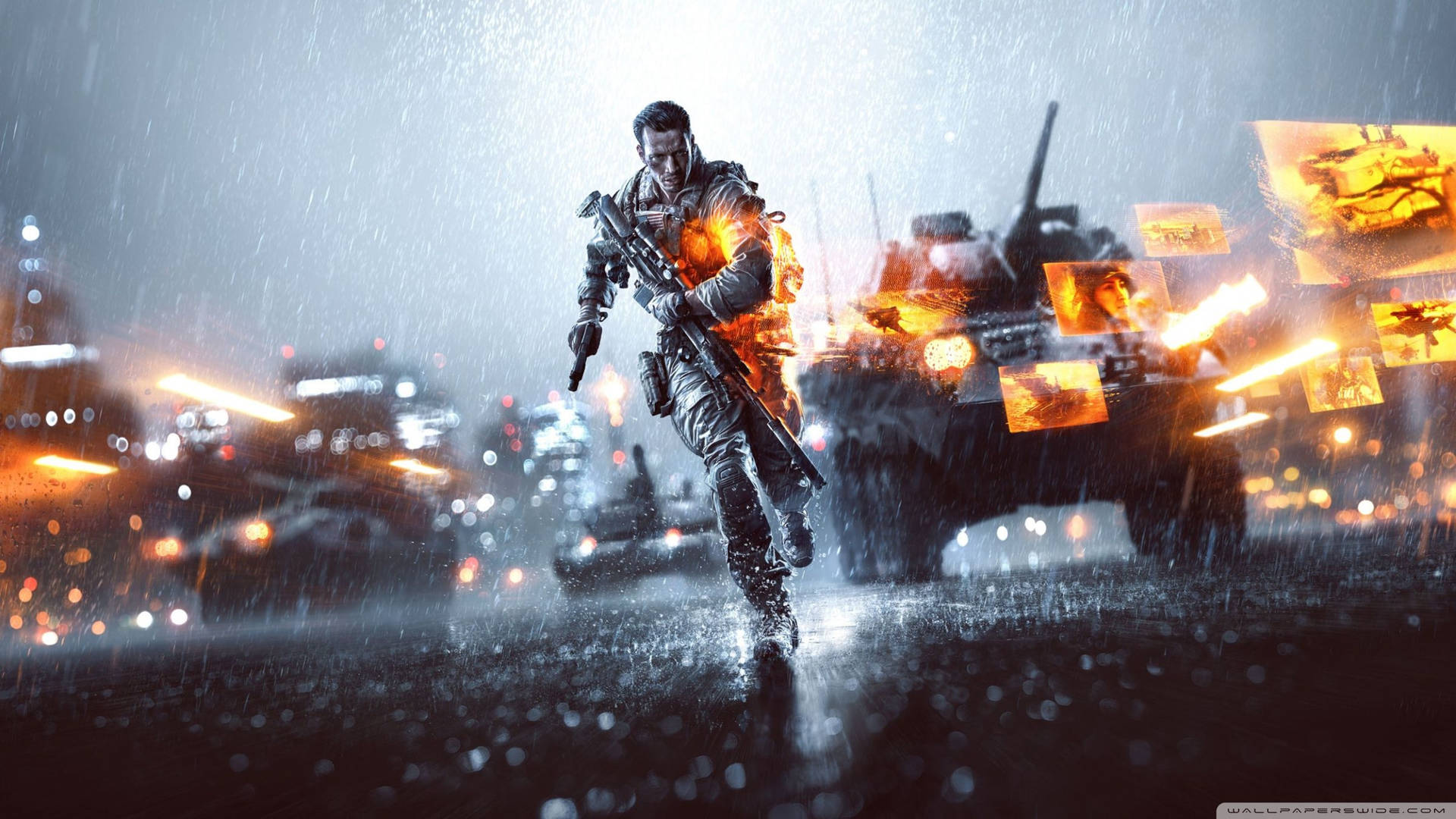 Dynamic And Tense Atmosphere In The Battlefield 3 Battleground Hd