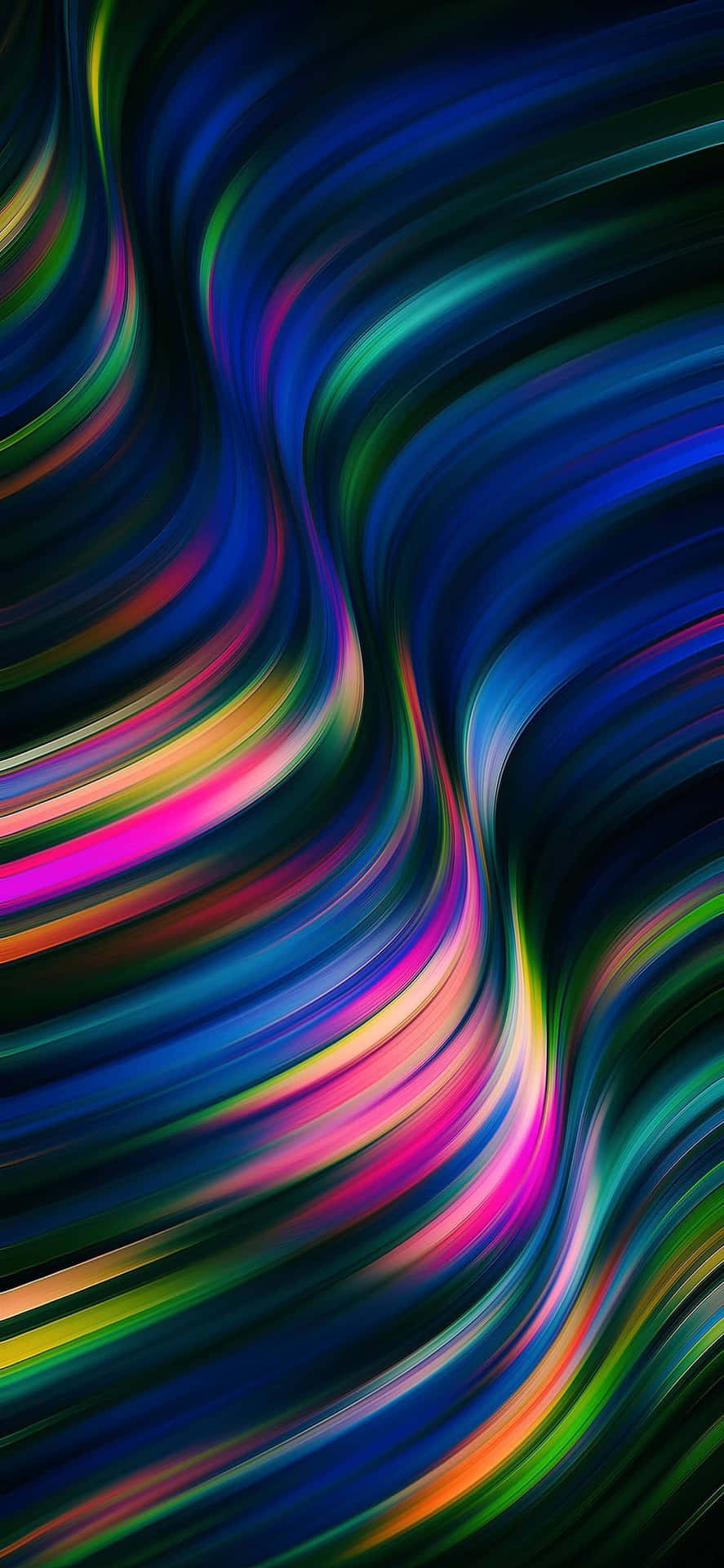 Dynamic And Vibrant Colorful Oled Background