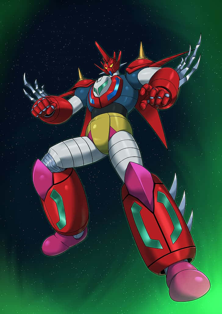 Dynamic Anime Getter Robo Armageddon Background