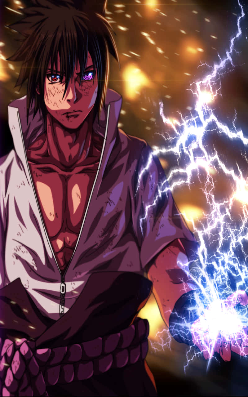 Dynamic Anime Sasuke Uchiha Background