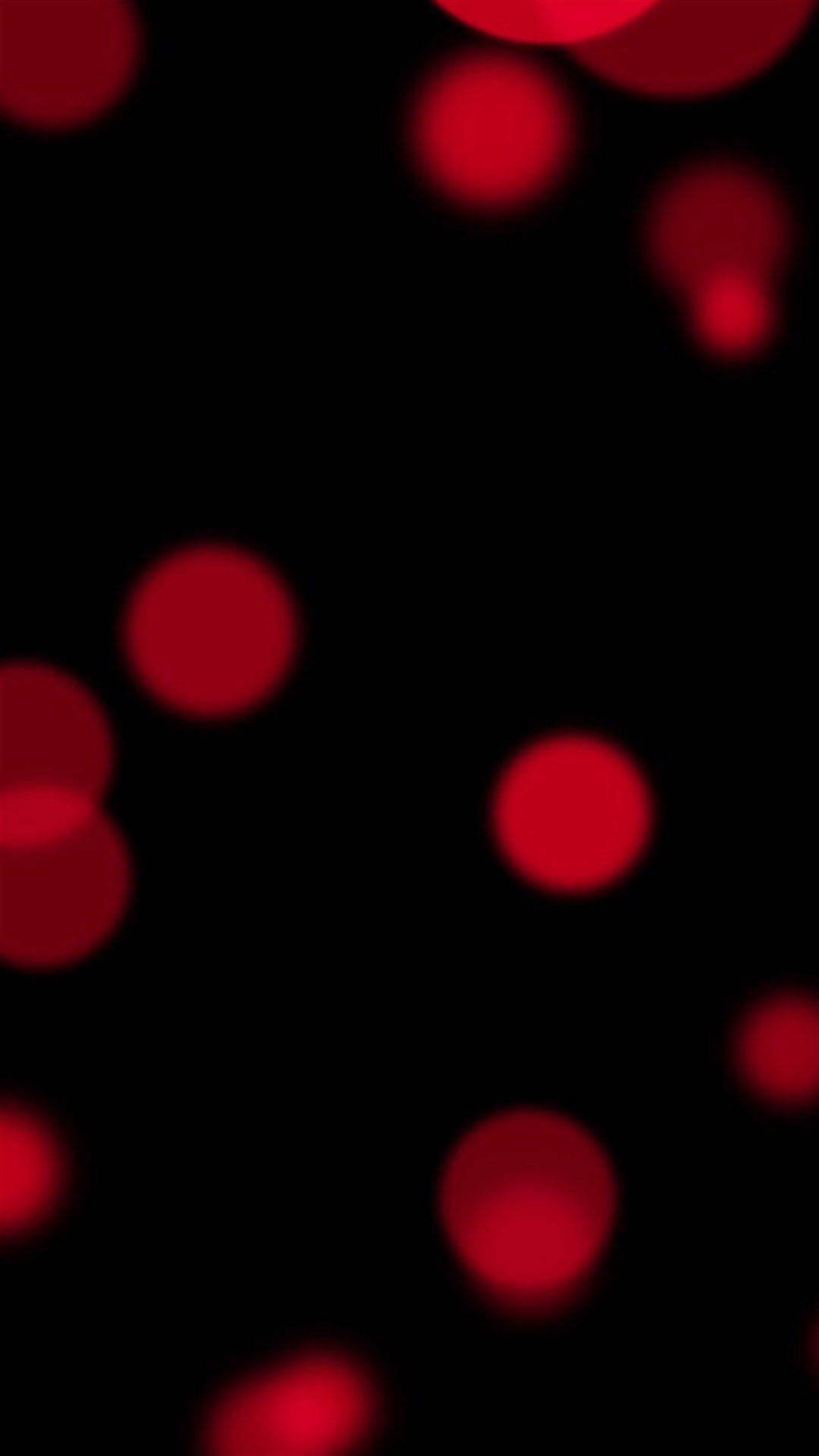 Dynamic Black Red Bokeh Background
