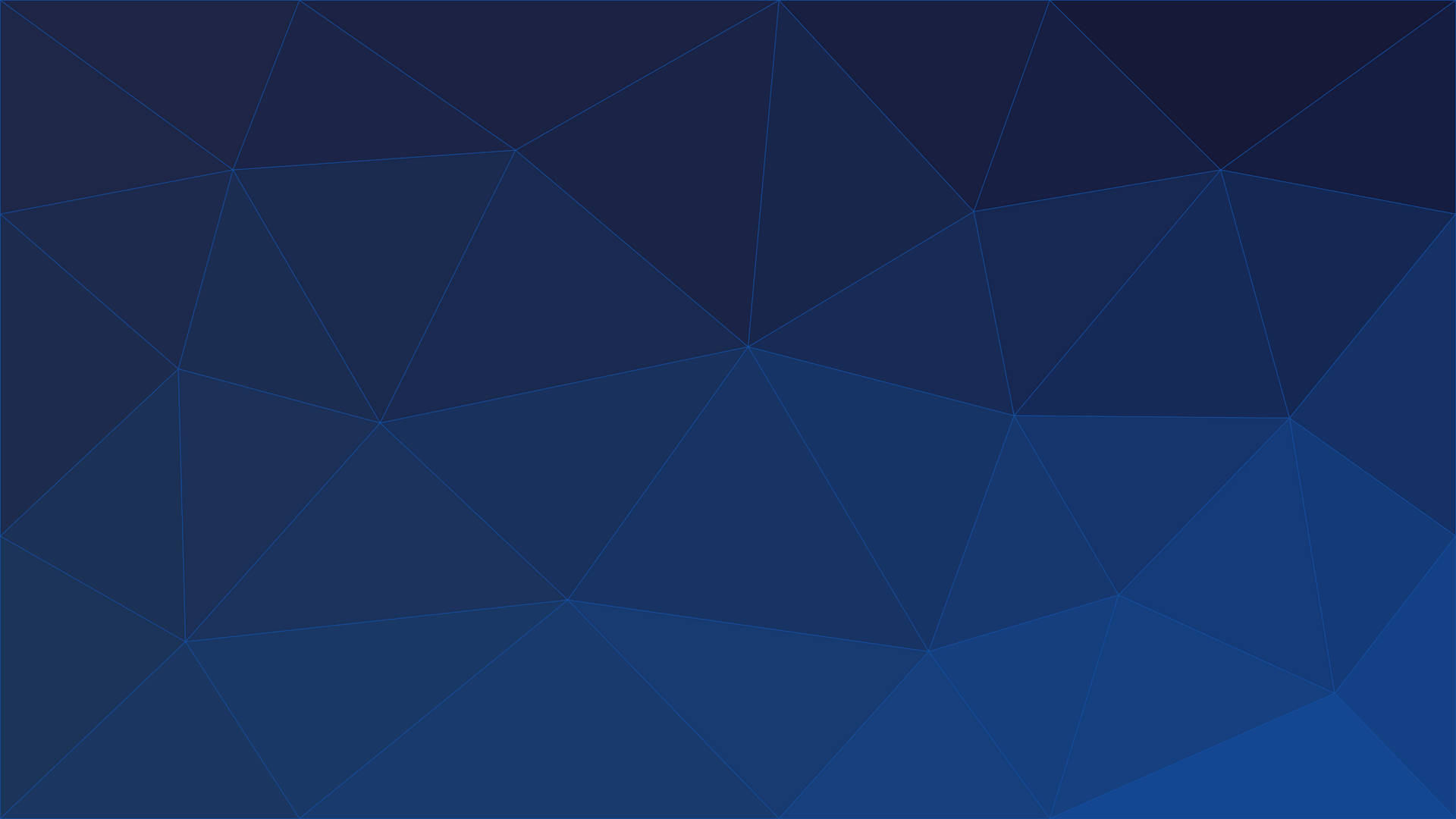 Dynamic Blue Geometric Triangles Background
