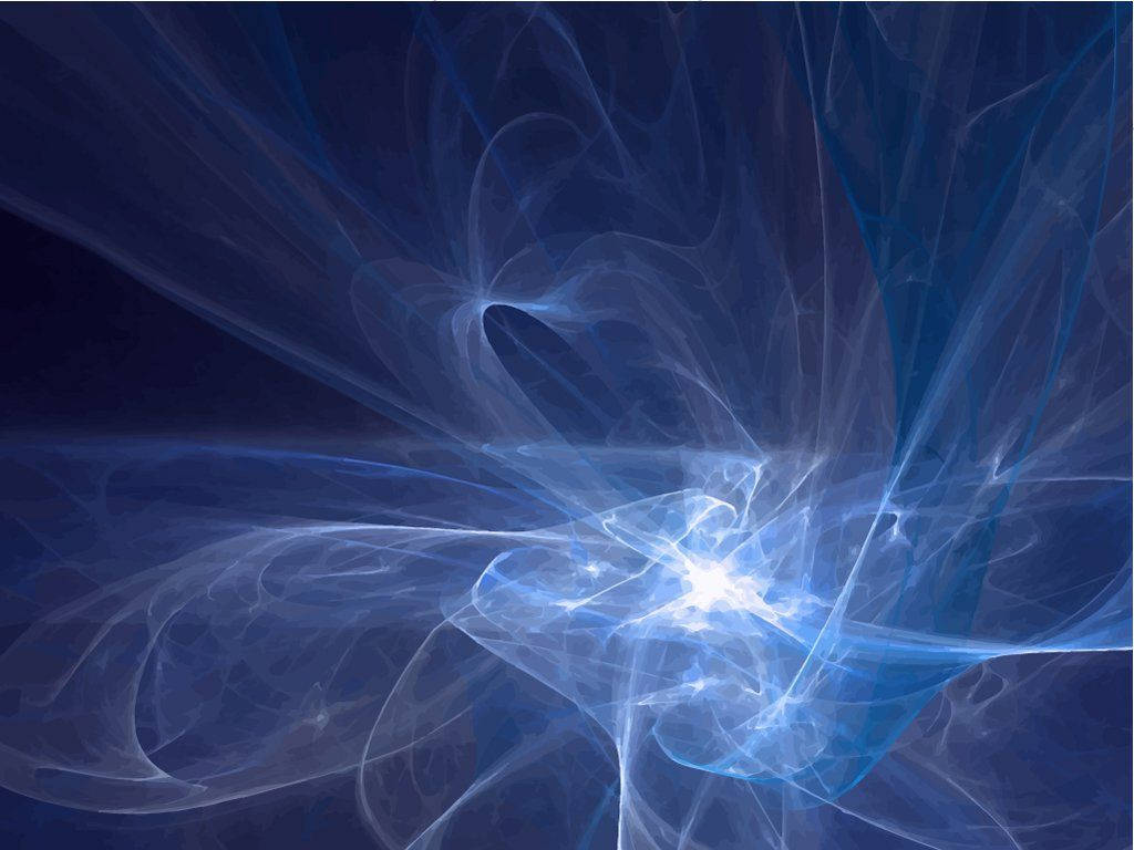 Dynamic Blue Light Plasma Background