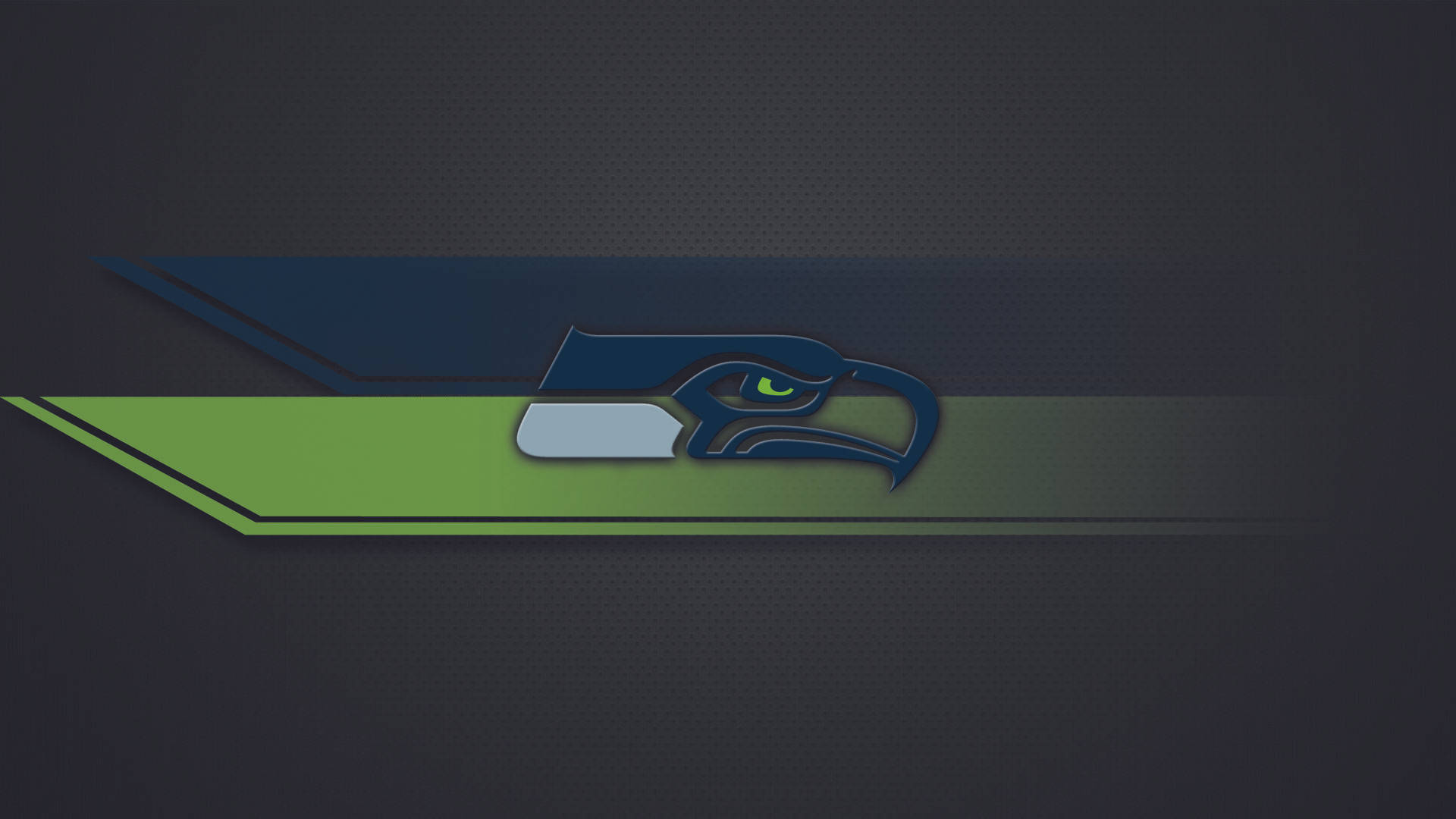 Dynamic Display Of Seahawks Spirit Background