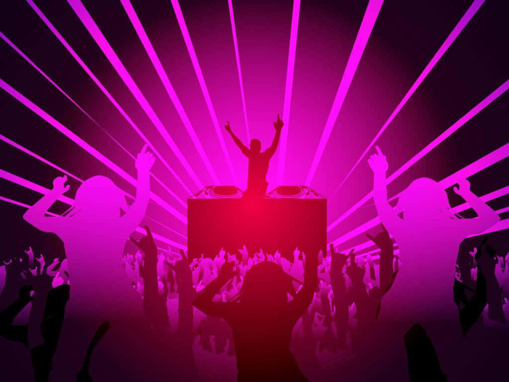 Dynamic Dj Lighting Setup Background