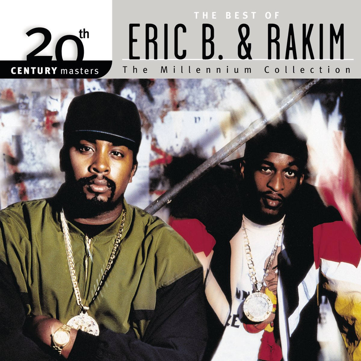 Dynamic Duo Eric B. And Rakim's Millenium Collection Album Cover Background