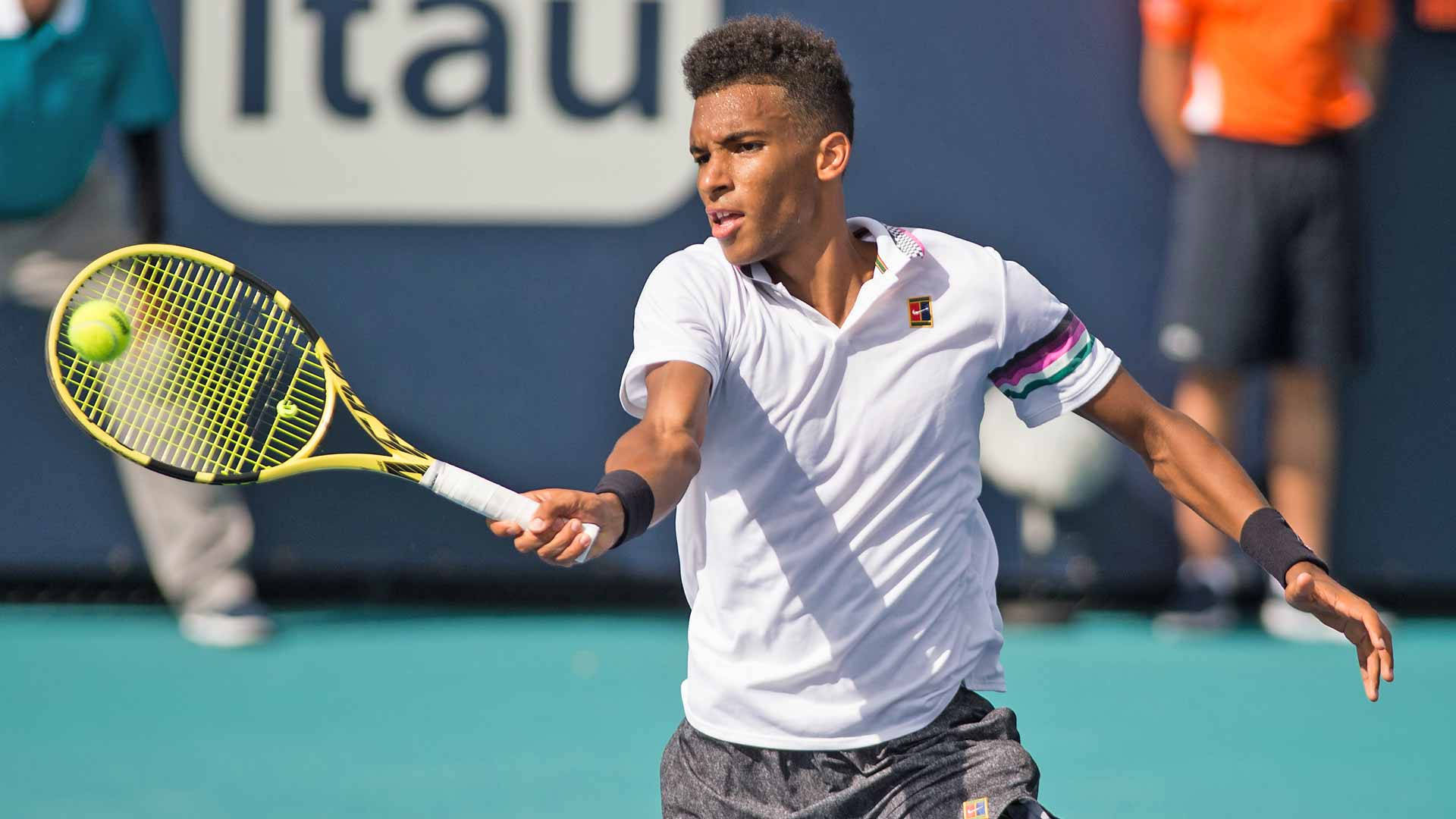 Dynamic Forehand Stroke By Felix Auger-aliassime