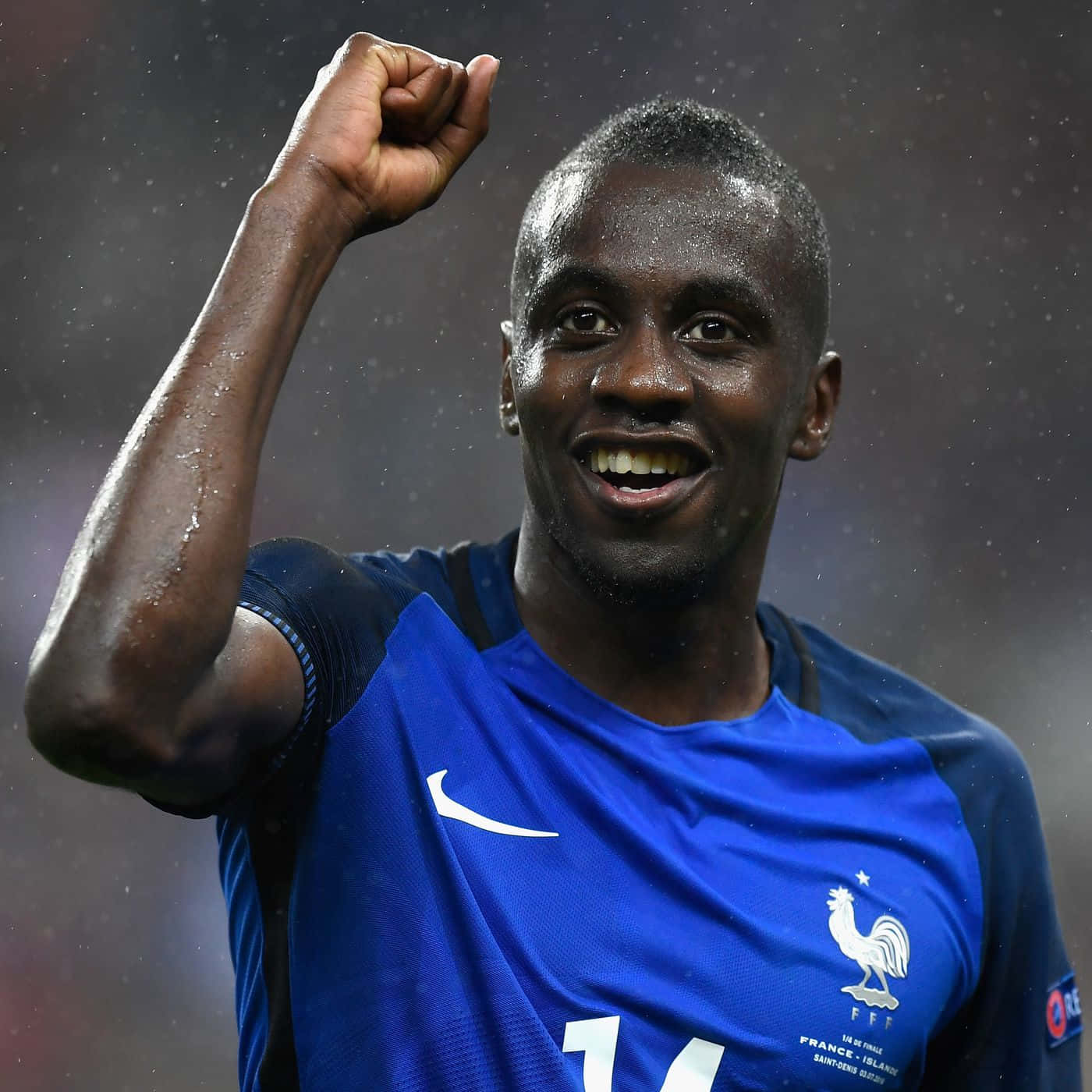 Dynamic French Football Player, Blaise Matuidi Background