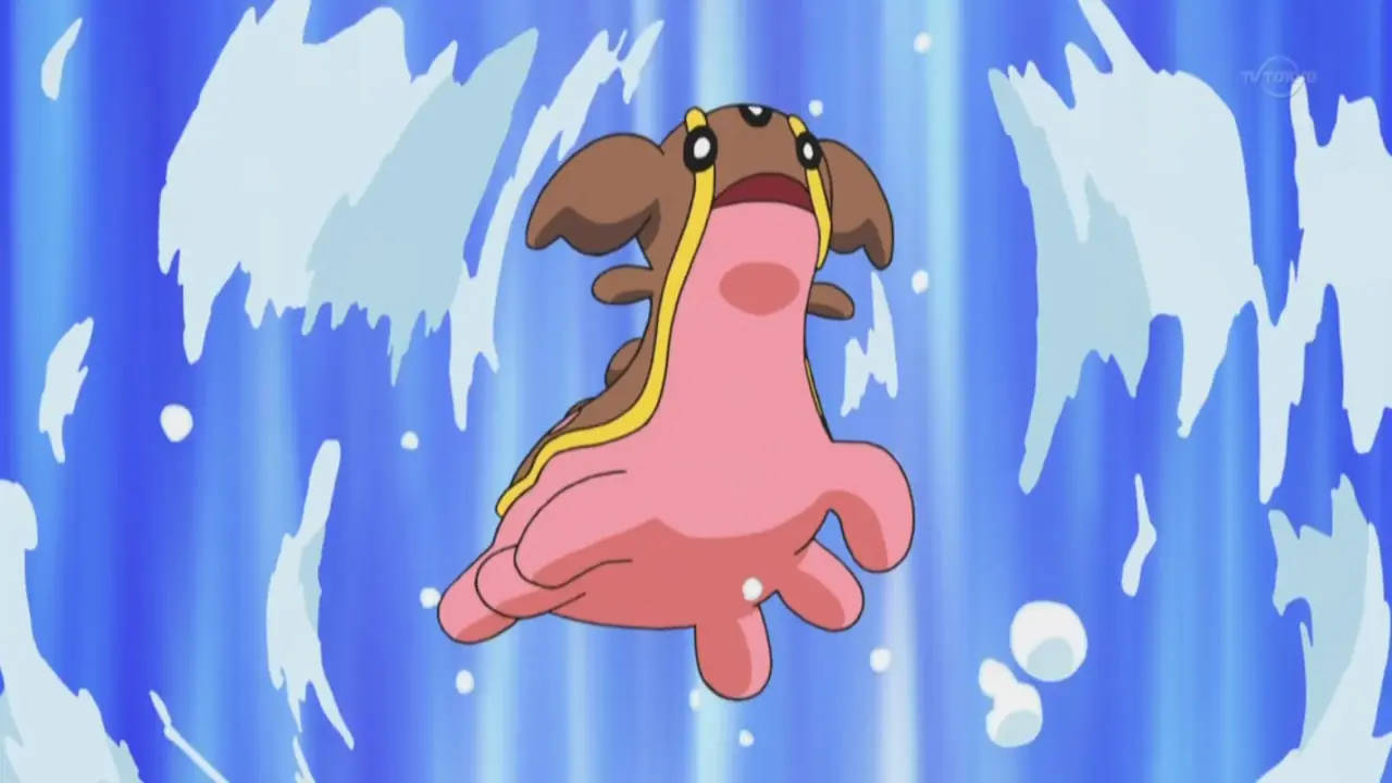 Dynamic Gastrodon In Action